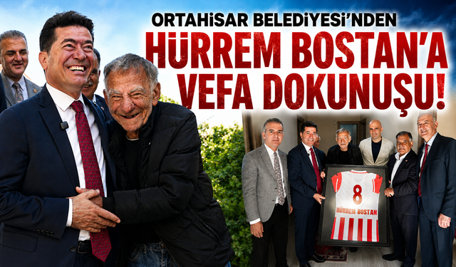 ORTAHİSAR BELEDİYESİ, ESKİ FUTBOLCU HÜRREM BOSTAN’IN EVİNİ YENİLEDİ