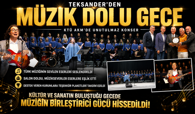 TEKSANDER’DEN MÜZİK DOLU GECE