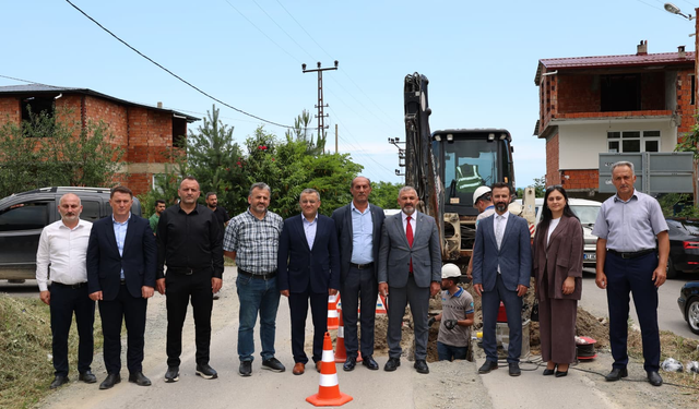 ARSİN’DE EN BATIDAN EN DOĞUYA DOĞALGAZ SEFERBERLİĞİ