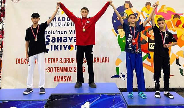 Trabzonlu Tekvandoculardan 5 Madalya