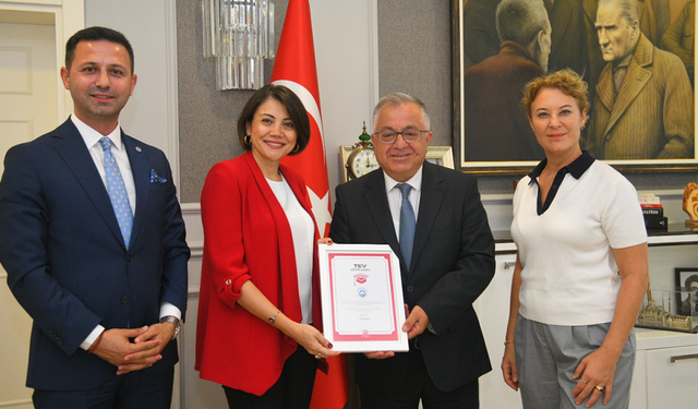 TEV’den Ortahisar’a “Eğitim Dostu” Sertifikası