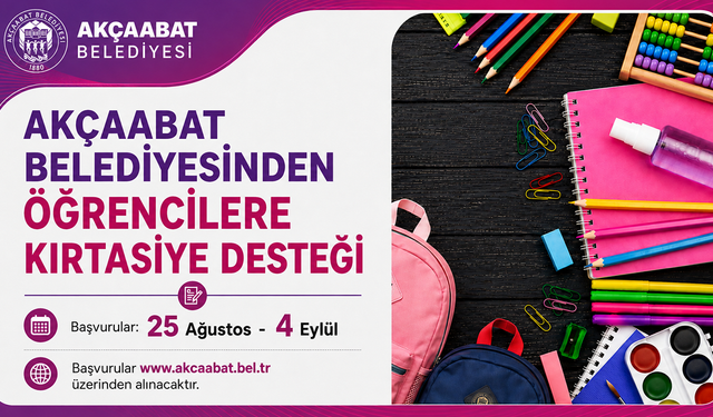 Öğrencilere Kırtasiye Desteği