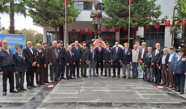 Akçaabat’ta Gaziler Günü Töreni