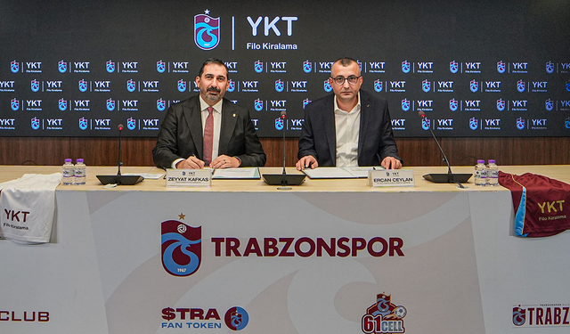 “Trabzonspor’a YKT Filo Desteği”