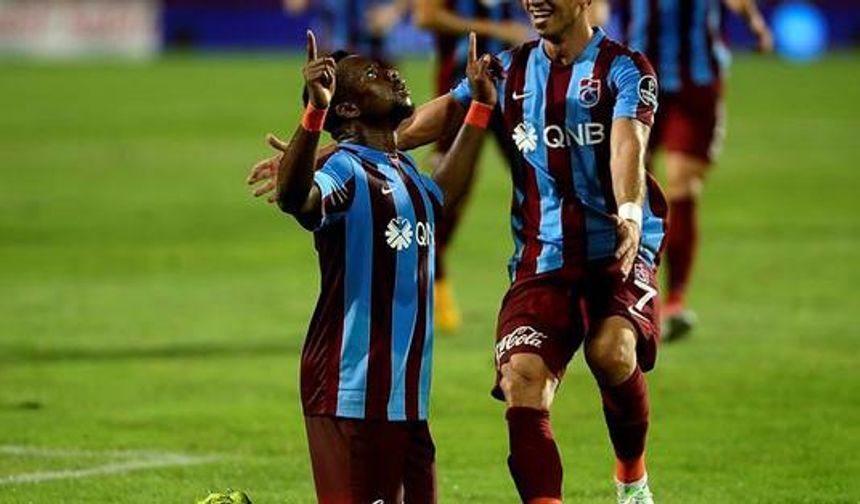 Trabzonspor - Kasımpaşa'yı, Ogenyi Onazi'nin Golleriyle 2-0 Mağlup Etti