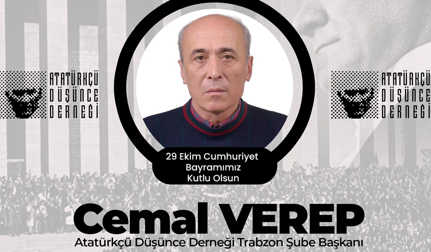 ADD Trabzon Şubesi "Cumhuriyet Bayramımız Kutlu Olsun"