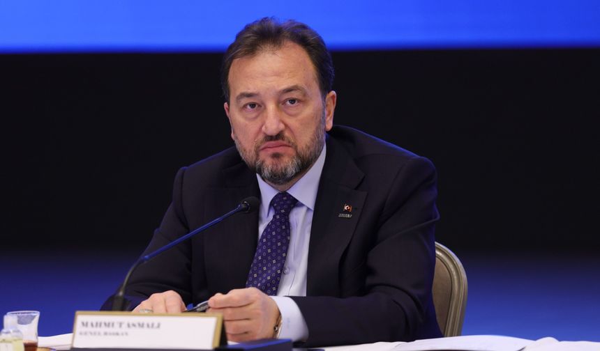 MÜSİAD Genel Başkanı Mahmut Asmalı, Merkez Bankası Başkanı Prof. Dr. Şahap Kavcıoğlu İle Bir Araya Geldi