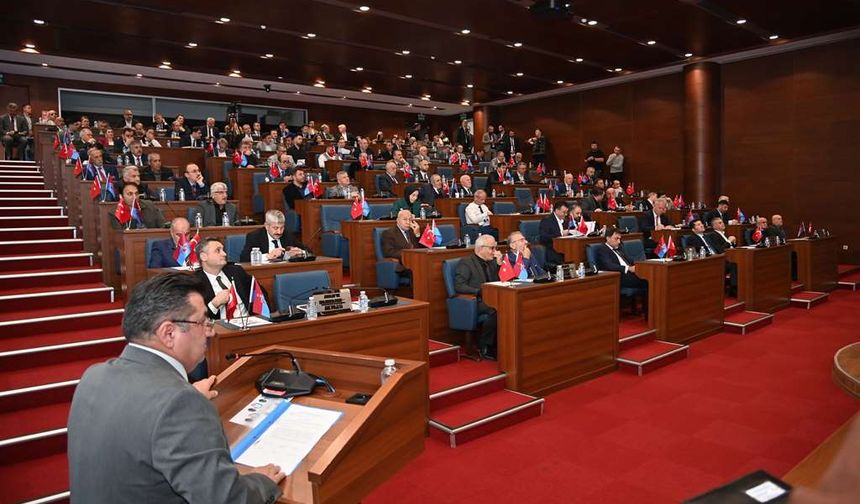 "BÜYÜKŞEHİR BÜTÇESİ OY BİRLİĞİYLE KABUL EDİLDİ"