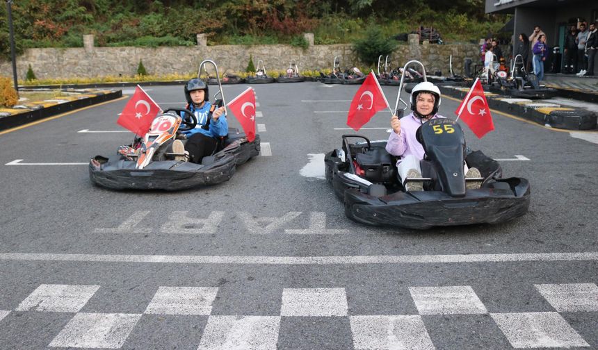 “GO-KART TURNUVASI SONA ERDİ”