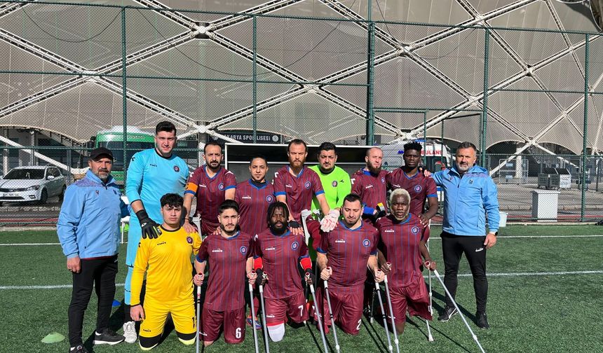 "AMPUTE FUTBOLDA TRABZON RÜZGARI"