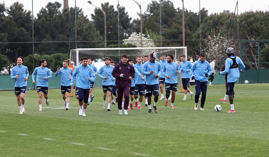"FENERBAHÇE MAÇI HAZIRLIKLARI BAŞLADI"