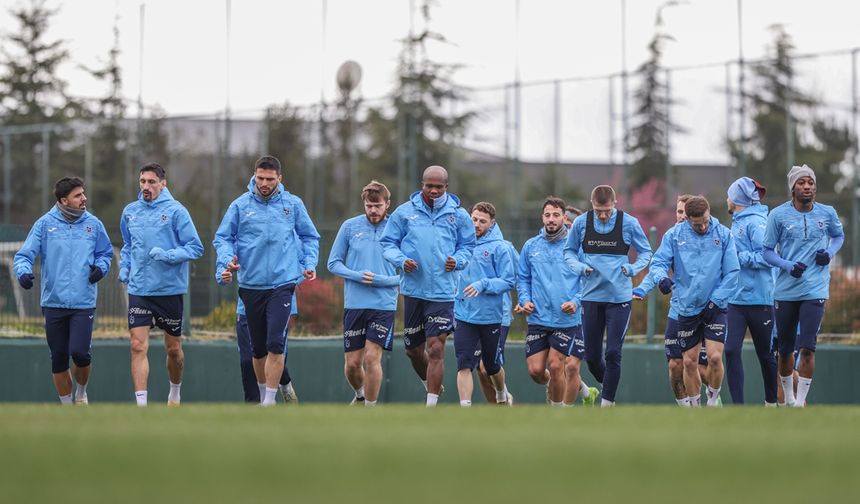 "ÇAYKUR RİZESPOR MAÇI HAZIRLIKLARI BAŞLADI"