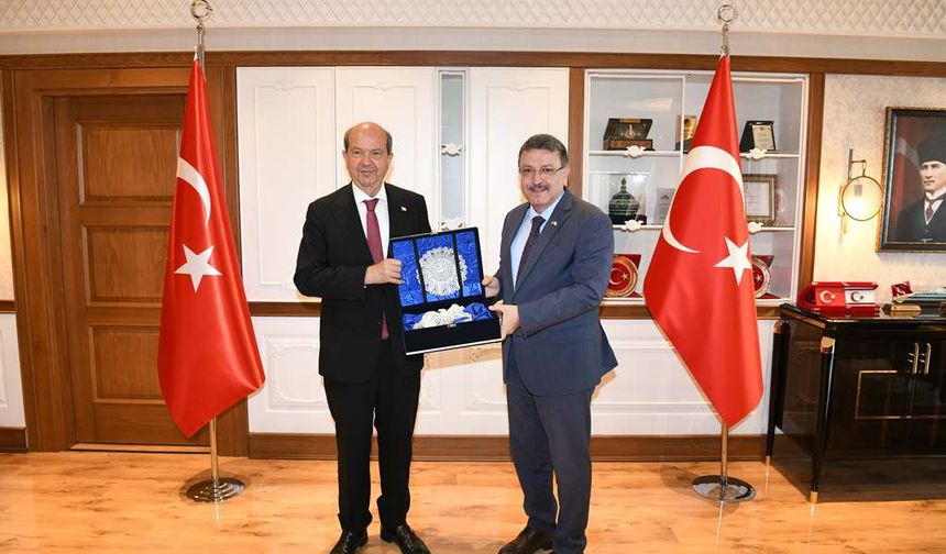 "BAŞKAN GENÇ’İ ZİYARET ETTİ"