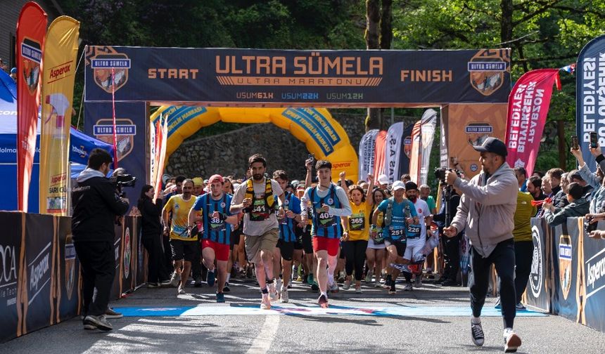 "ULUSLARARASI ULTRA SÜMELA MARATONU NEFES KESTİ"