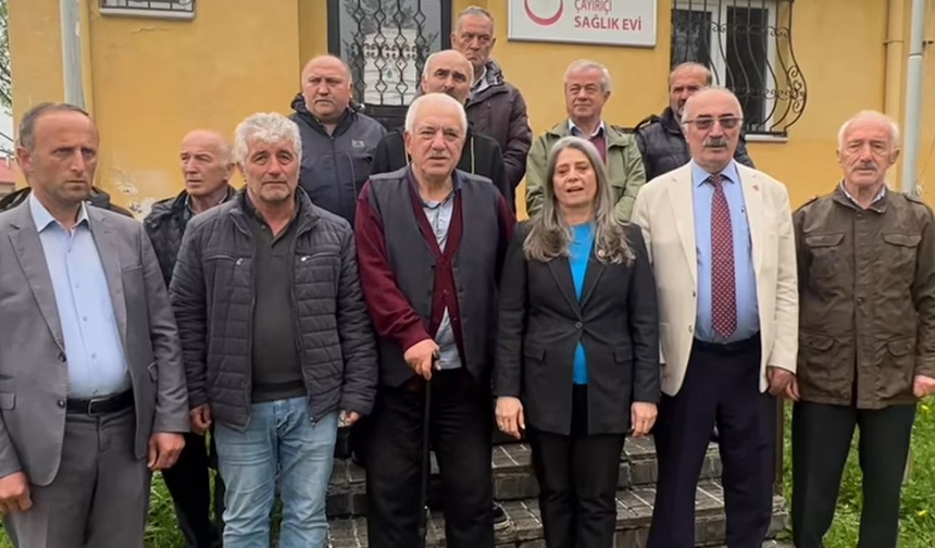 “SAĞLIK EVİ KAPATMA KARARINA TEPKİ GÖSTERDİ”