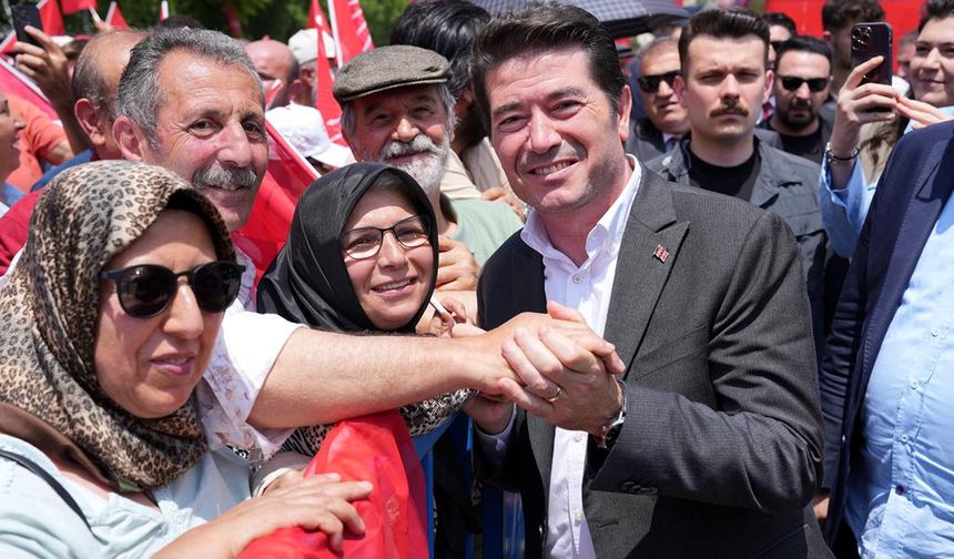 "BAŞKAN AHMET KAYA'YA BAYBURT'TA YOĞUN İLGİ"