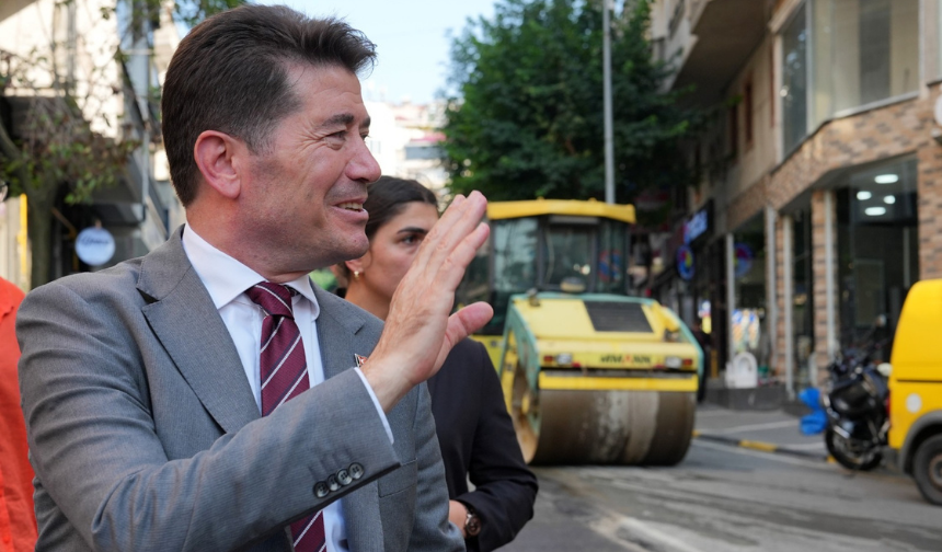 "ORTAHİSAR’DA YOL MESAİSİ SÜRÜYOR"