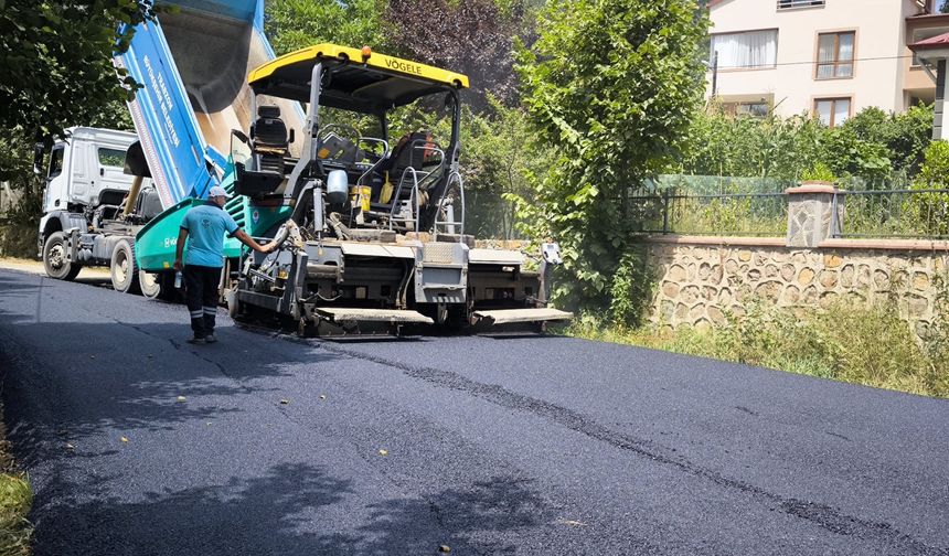 "BÜYÜKŞEHİR BELEDİYESİ YILLARIN ASFALT SORUNUNU ÇÖZÜYOR"
