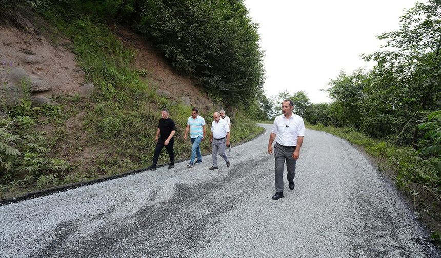 "HIDIRNEBİ YAYLASI’NDA ULAŞIM KONFORU ARTIYOR"