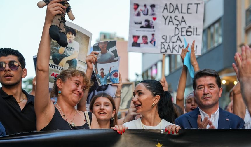 "BAŞKAN KAYA, MATTİA AHMET İÇİN ADALET YÜRÜYÜŞÜ’NE KATILDI"