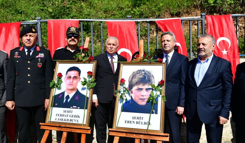 "VALİ AZİZ YILDIRIM’DAN ŞEHİT EREN BÜLBÜL’ÜN KABRİNE ZİYARET"