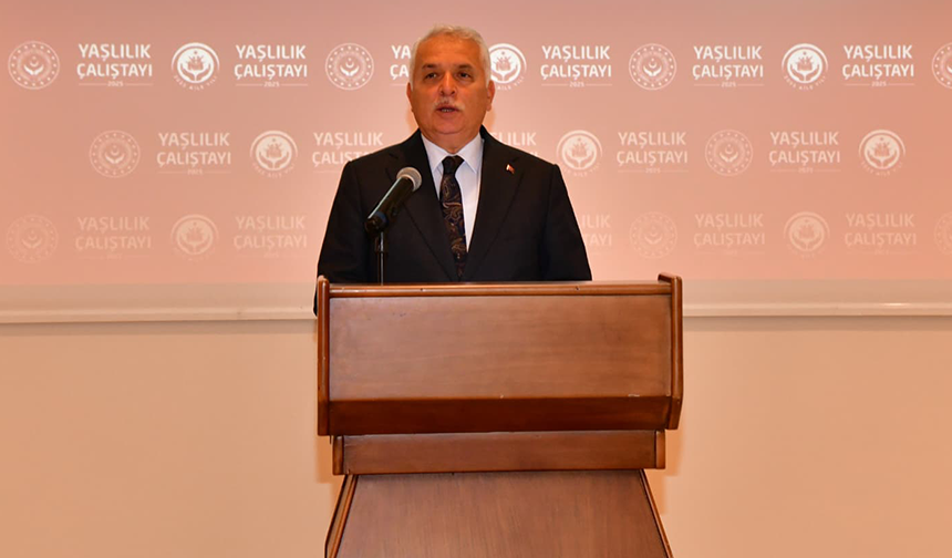 "VALİ AZİZ YILDIRIM YAŞLILIK ÇALIŞTAYI 2025 PROGRAMINA KATILDI"