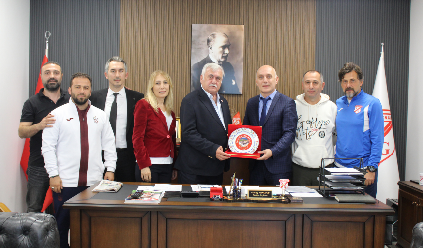 “ERDEMOĞLU SPOR LİSESİ’NDEN KULÜBÜMÜZE ZİYARET”