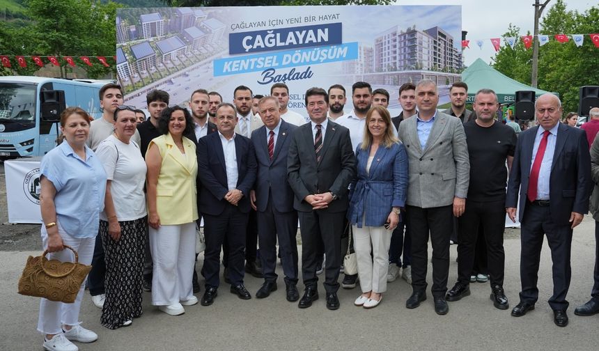 "ÇAĞLAYAN KENTSEL DÖNÜŞÜM PROJESİ’NİN TEMELİ, 28 EKİM’DE ATILIYOR"