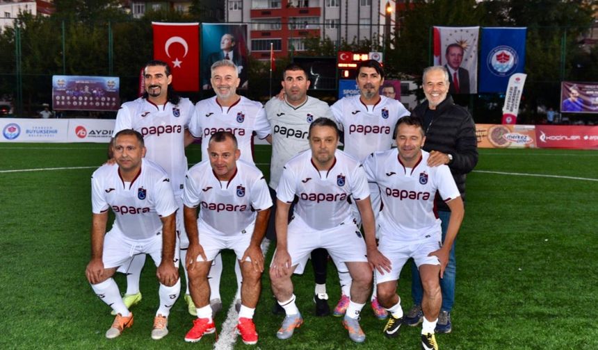 "TRABZON’DA EFSANELER EMİR YUŞA ATICI İÇİN SAHAYA ÇIKTI"