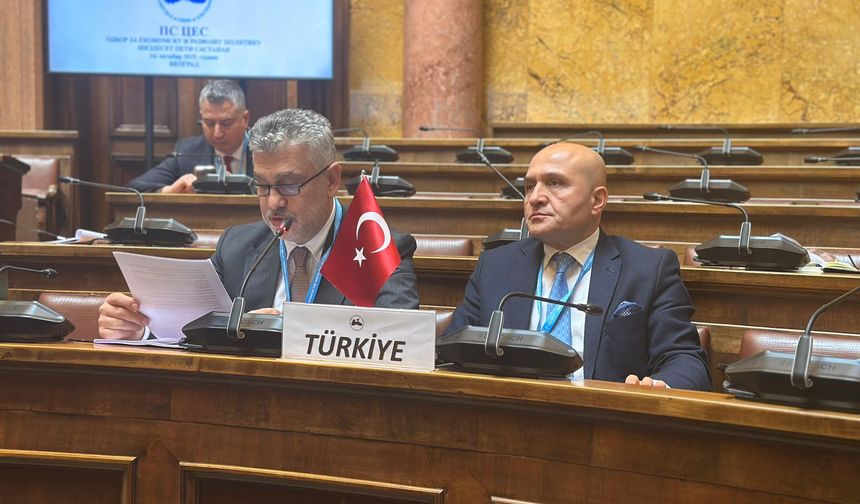 AK PARTİ TRABZON MİLLETVEKİLİ YILMAZ BÜYÜKAYDIN BELGRAD'DA