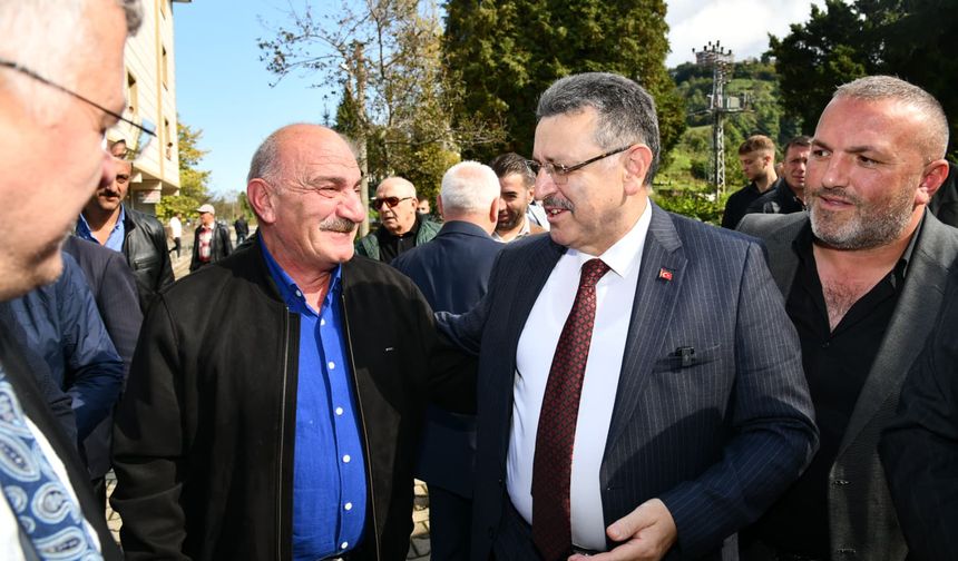 "BAŞKAN GENÇ, OF’TA TALEPLERİ DİNLEDİ"