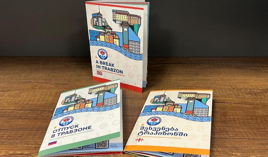 "BÜYÜKŞEHİR'DEN TURİSTLER İÇİN 'TRABZON’DA BİR MOLA' REHBERİ"