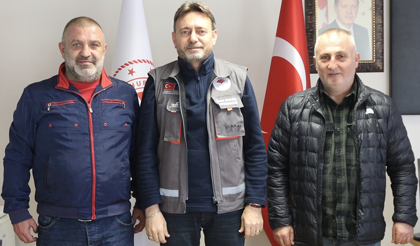 "İŞ İNSANLARI MURAT KÖSE VE HASAN KÖSE’den TKDK’ya ZİYARET"