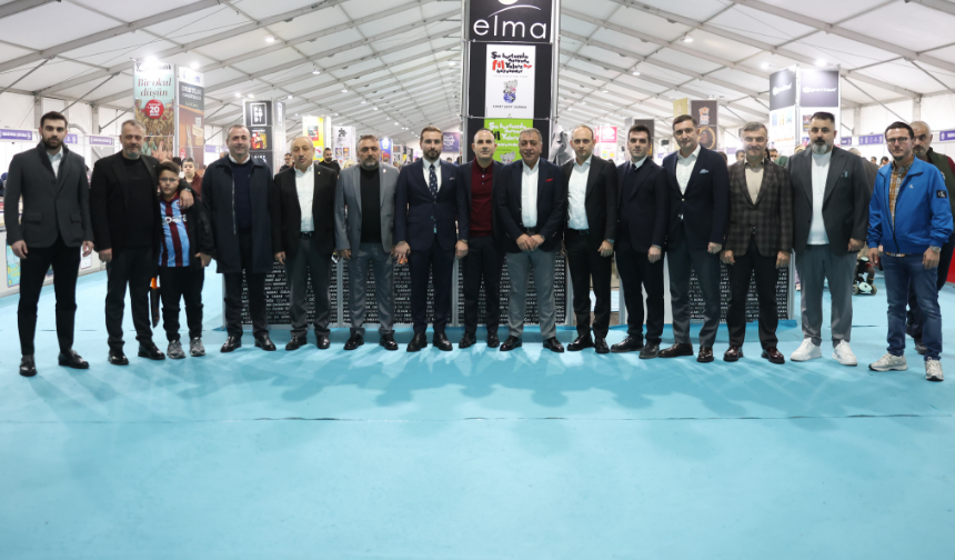"YÖNETİM KURULUMUZDAN TRABZON KİTAP GÜNLERİ’NE ZİYARET"