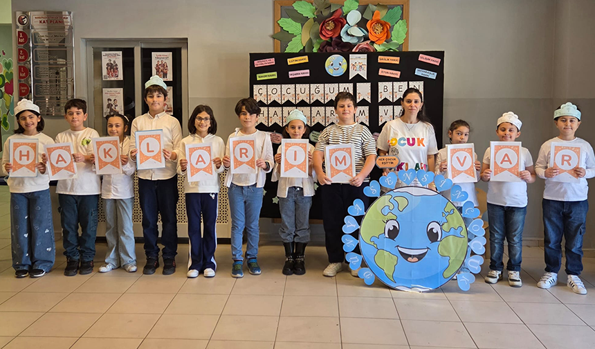 “SÖĞÜTLÜ FATİH İLKOKULU’NDA DÜNYA ÇOCUK HAKLARI GÜNÜ KUTLANDI”