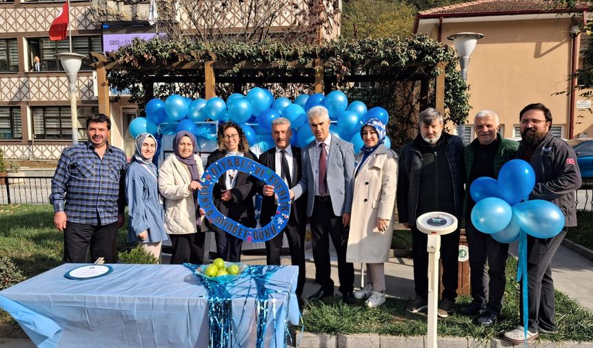 "MAÇKA’DA MAVİ UMUTLAR YÜKSELDİ DÜNYA DİYABET GÜNÜ KUTLANDI"