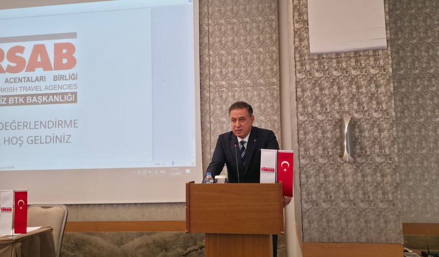 "TÜRSAB DOĞU KARADENİZ BÖLGE BAŞKANLIĞI, TRABZON ACENTALARI İLE SEZON DEĞERLENDİRME"