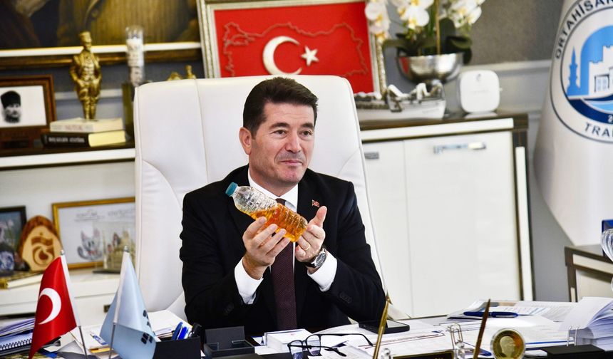 "BAŞKAN KAYA ATIK YAĞLAR, ÖĞRENCİLERİMİZE BURS OLUYOR”