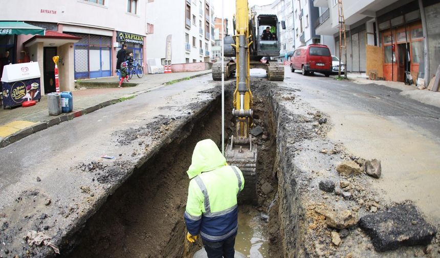"BÜYÜKŞEHİR ALTYAPIDA TAM GAZ"