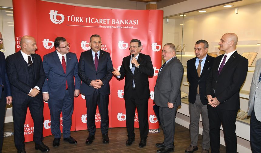 "BAŞKAN GENÇ TÜRK TİCARET BANKASI TRABZON’UN GÜCÜNE GÜÇ KATACAK”
