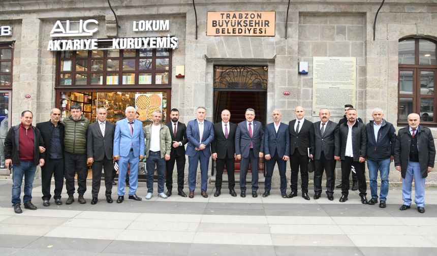 "ÇELİKTÜRK’TEN BÜYÜKŞEHİR’E ZİYARET ŞOFÖR ESNAFININ SORUNLARI MASAYA YATIRILDI"