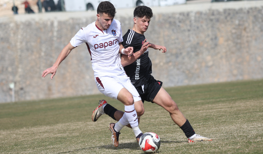 "TRABZONSPOR U19, DEPLASMANDA KAZANDI: 3-0"