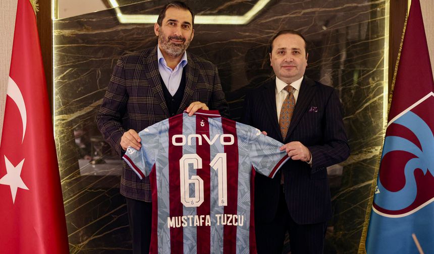 "TİCARET BAKAN YARDIMCISI MUSTAFA TUZCU’DAN TRABZONSPOR YÖNETİMİNE ZİYARET"