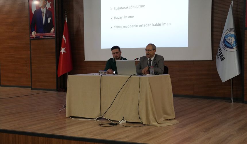 "ORTAHİSAR BELEDİYESİ PERSONELİ MEMURLARA İŞ SAĞLIĞI VE GÜVENLİĞİ EĞİTİMİ VERİLDİ"