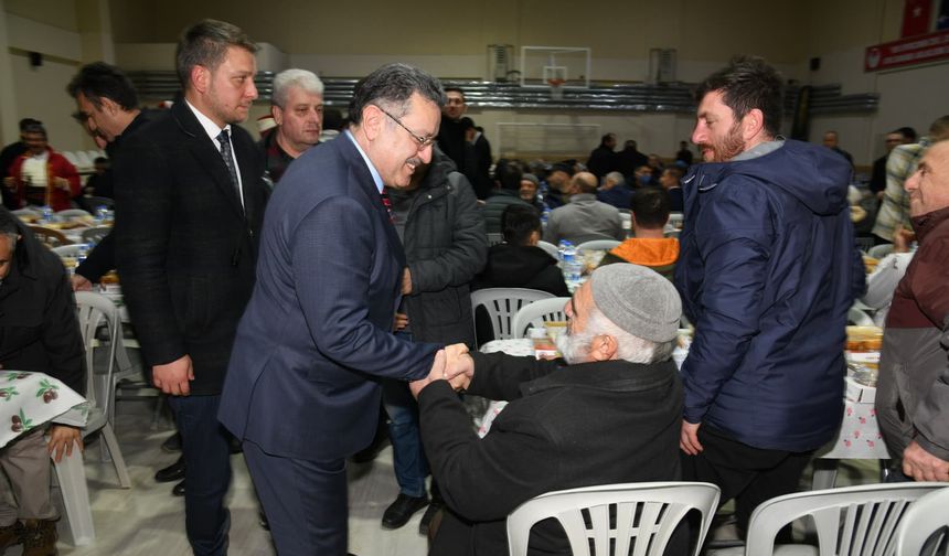 "BAŞKAN GENÇ RAMAZAN’IN BEREKETİYLE MİLLİ YÜRÜYÜŞÜMÜZ KARARLILIKLA SÜRECEK”