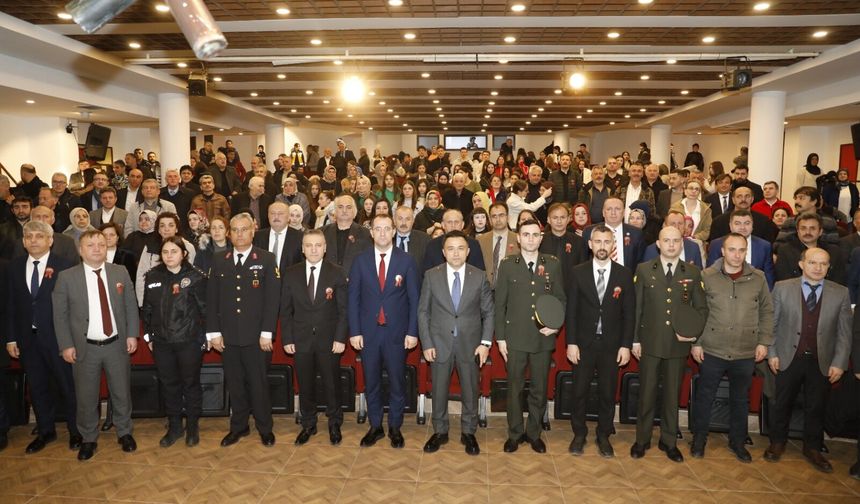 "AKÇAABAT’TA 18 MART ÇANAKKALE ZAFERİ VE ŞEHİTLER HAFTASI ANILDI"