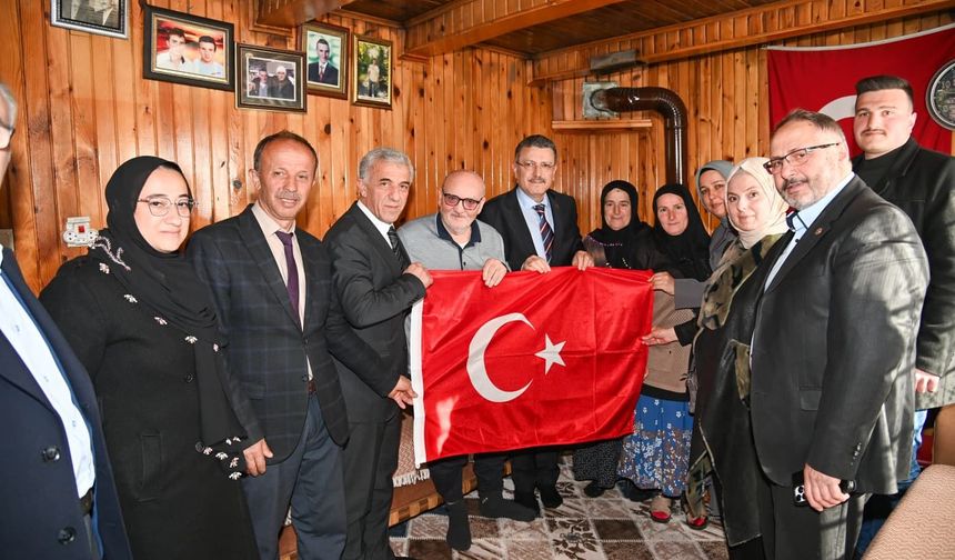 "BAŞKAN GENÇ’TEN ÇAYKARA’YA DOĞAL GAZ MÜJDESİ"