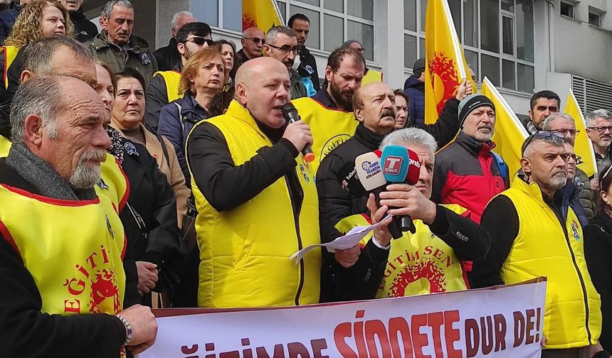 "OKULLARDA ŞİDDETE ARTIK YETER"