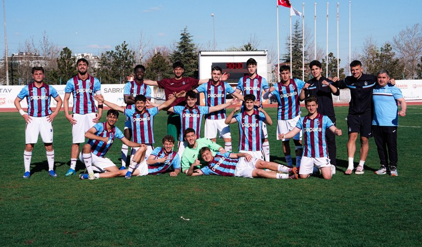 "TÜMOSAN KONYASPOR U19 1-2 TRABZONSPOR U19"
