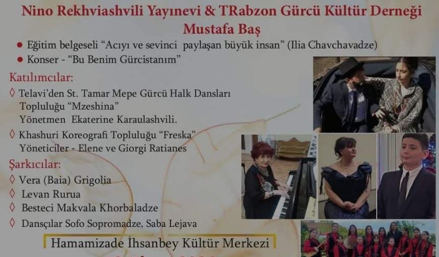 "TRABZON'DA MUHTEŞEM BİR GECE YAŞANACAK"